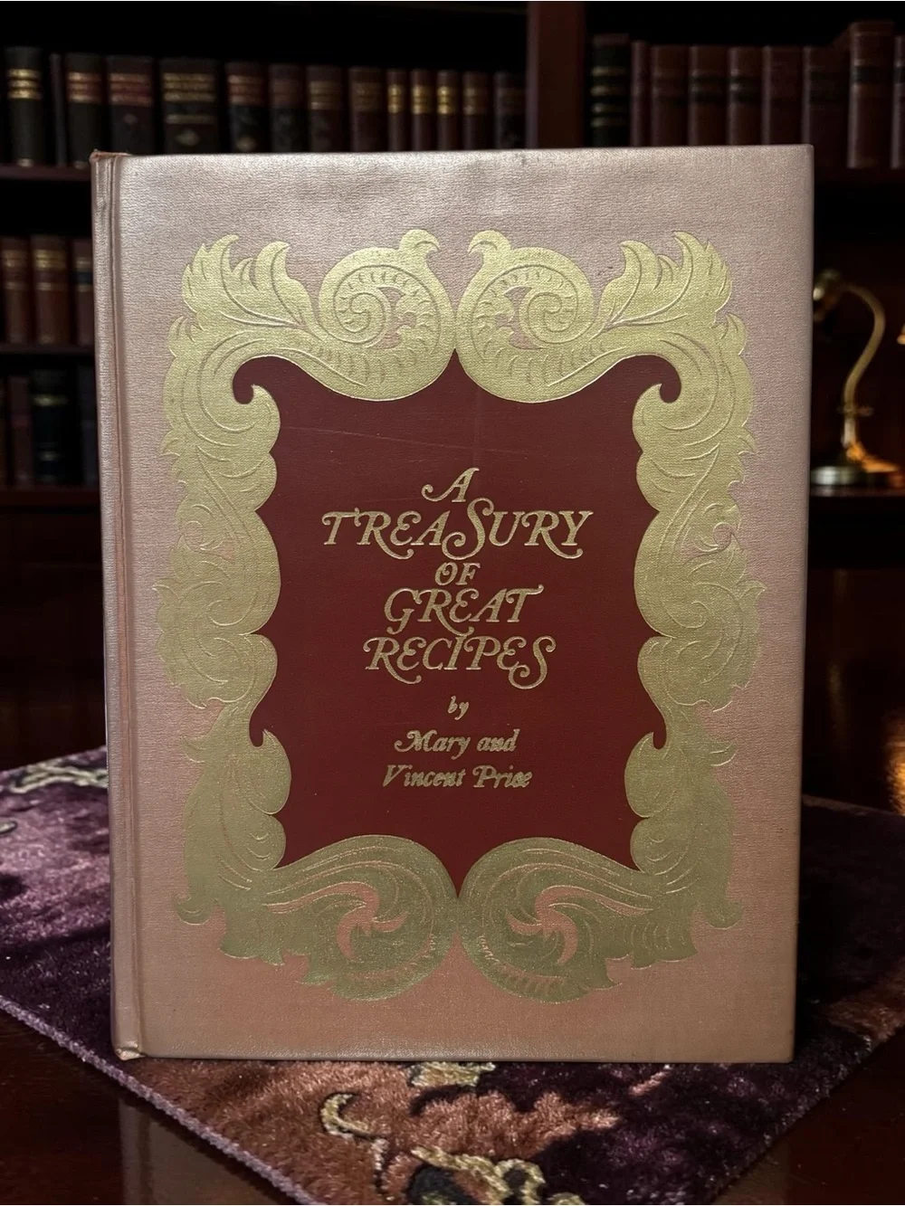 A Treasury of Great Recipes Mary & Vincent Price Cookbook 1965 1st. Ed 5th Print